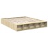 Estructura de cama madera de ingeniería roble Sonoma 200x200