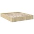Estructura de cama madera de ingeniería roble Sonoma 200x200