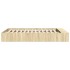 Estructura de cama madera de ingeniería roble Sonoma 150x200