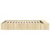 Estructura de cama madera de ingeniería roble Sonoma 160x200