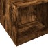 Estructura de cama madera de ingeniería roble ahumado