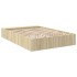 Estructura de cama madera de ingeniería roble Sonoma 120x190