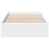 Cama con cajones madera de ingeniería blanco 100x200