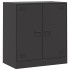 Aparador de acero negro 67x39x73