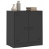 Aparador de acero negro 67x39x73