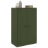 Aparador de acero verde oliva 67x39x107