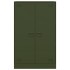 Aparador de acero verde oliva 67x39x107