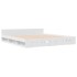 Estructura cama con cajones madera ingeniería blanca 200x200