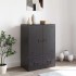 Aparador de acero negro 67x39x95