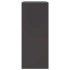 Aparador de acero negro 67x39x95