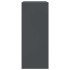 Aparador de acero gris antracita 67x39x95