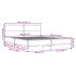 Estructura cama madera ingeniería metal roble Sonoma 180x200