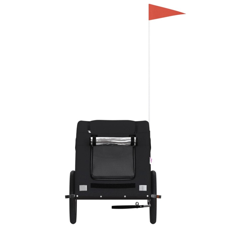 Remolque de bicicleta mascotas hierro tela Oxford