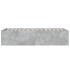 Estructura de cama madera de ingeniería gris hormigón 75x190
