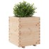 Jardinera madera maciza de pino 60x60x72,5