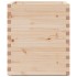 Jardinera madera maciza de pino 60x60x72,5