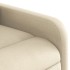 Silla de masaje reclinable de pie de tela color