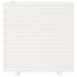Jardinera madera maciza de pino blanco 70x70x72,5