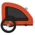 Remolque de bicicleta mascotas hierro tela Oxford