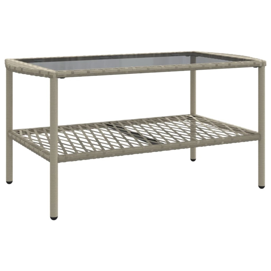 Set de sofás de jardín 4 pzas y cojines ratán sintético