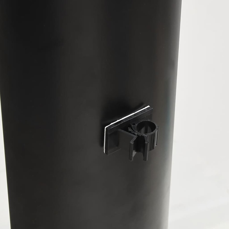 Mueble TV esquina 3 niveles para 32-70 pulgadas negro