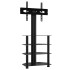 Mueble de TV de esquina 4 niveles para 32-70 pulgadas