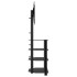 Mueble de TV de esquina 4 niveles para 32-70 pulgadas