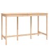 Set de bar 9 piezas madera maciza de