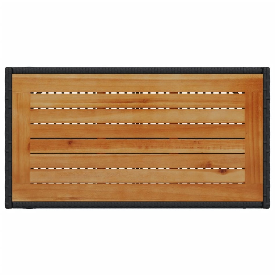 Juego de sofás jardín 4 pzas con cojines ratán sintético