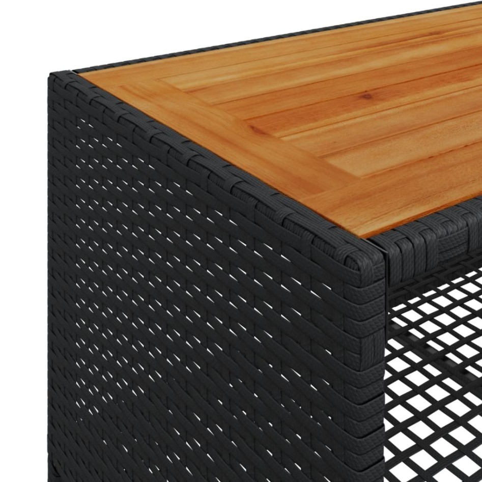 Juego de sofás jardín 4 pzas con cojines ratán sintético