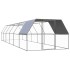 Jaula gallinero de acero galvanizado 3x12x2