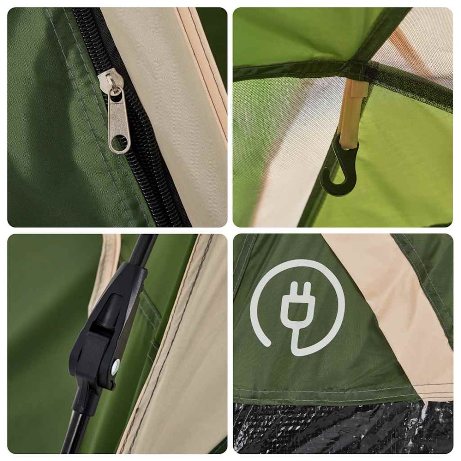 Tienda de campaña iglú 5 personas apertura rápida