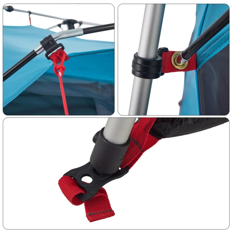 Tienda de campaña cabaña 4 personas apertura rápida