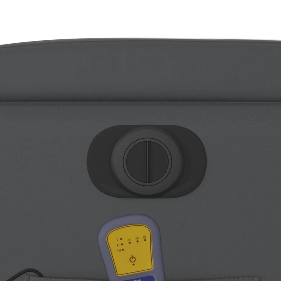 Sillón de masaje reclinable eléctrico cuero sintético