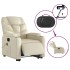 Sillón de masaje elevable eléctrico cuero sintético