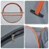 Tienda de privacidad pop-up impermeable gris y