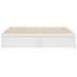 Cama sin colchón madera maciza de pino blanca 180x200