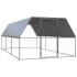 Jaula gallinero de acero galvanizado 3x6x2