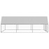 Jaula gallinero de acero galvanizado 3x6x2