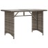 Set de muebles de jardín 6 pzas y cojines ratán sintético