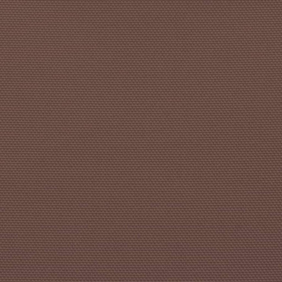 Toldo de vela rectangular de tela oxford marrón 6x8