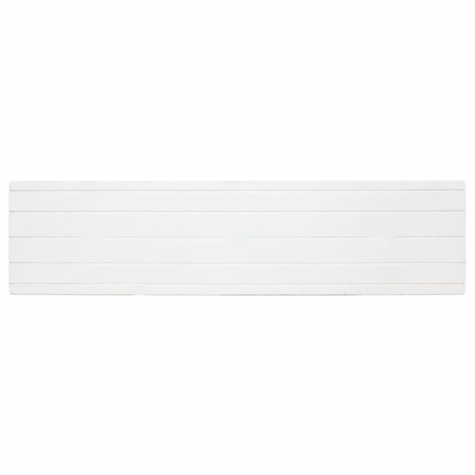 Paneles de pared 3D 14 unidades EPS gris claro 100x25