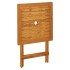 Juego de bistro de 3 piezas polipropileno y madera maciza