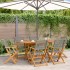 Set de comedor de jardín 7 pzas ratán PE madera acacia