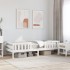 Estructura cama sin colchón madera maciza pino blanca