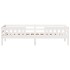 Estructura cama sin colchón madera maciza pino blanca