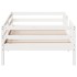 Estructura cama sin colchón madera maciza pino blanca