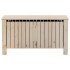 Caja de almacenaje con tapa RANA madera maciza pino