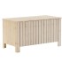Caja de almacenaje con tapa RANA madera maciza pino