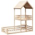 Cama litera sin colchón madera maciza de pino 90x200